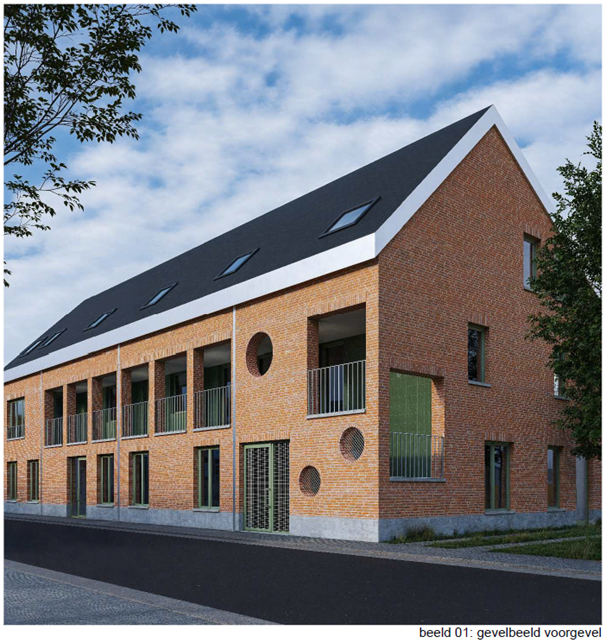 Project Loofblommestraat sfeerbeeld voorgevel Project Loofblommestraat sfeerbeeld voorgevel