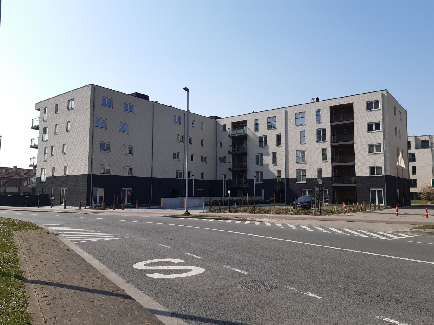 Gaston Crommenlaan Gevelbeeld appartementsgebouw Gaston Crommenlaan