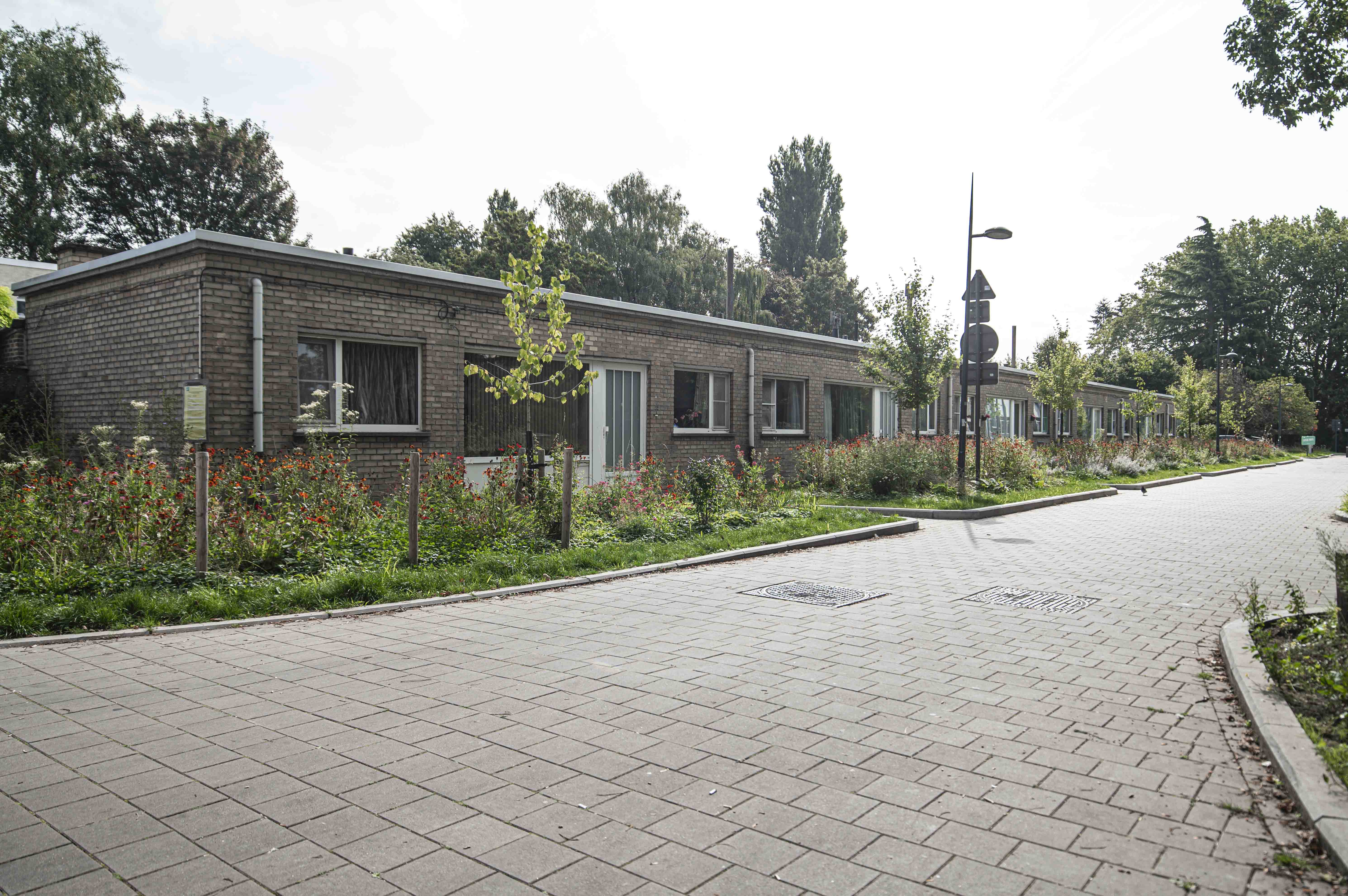 Achterstraat 22-32 Gevelzicht woningen Achterstraat 22-32