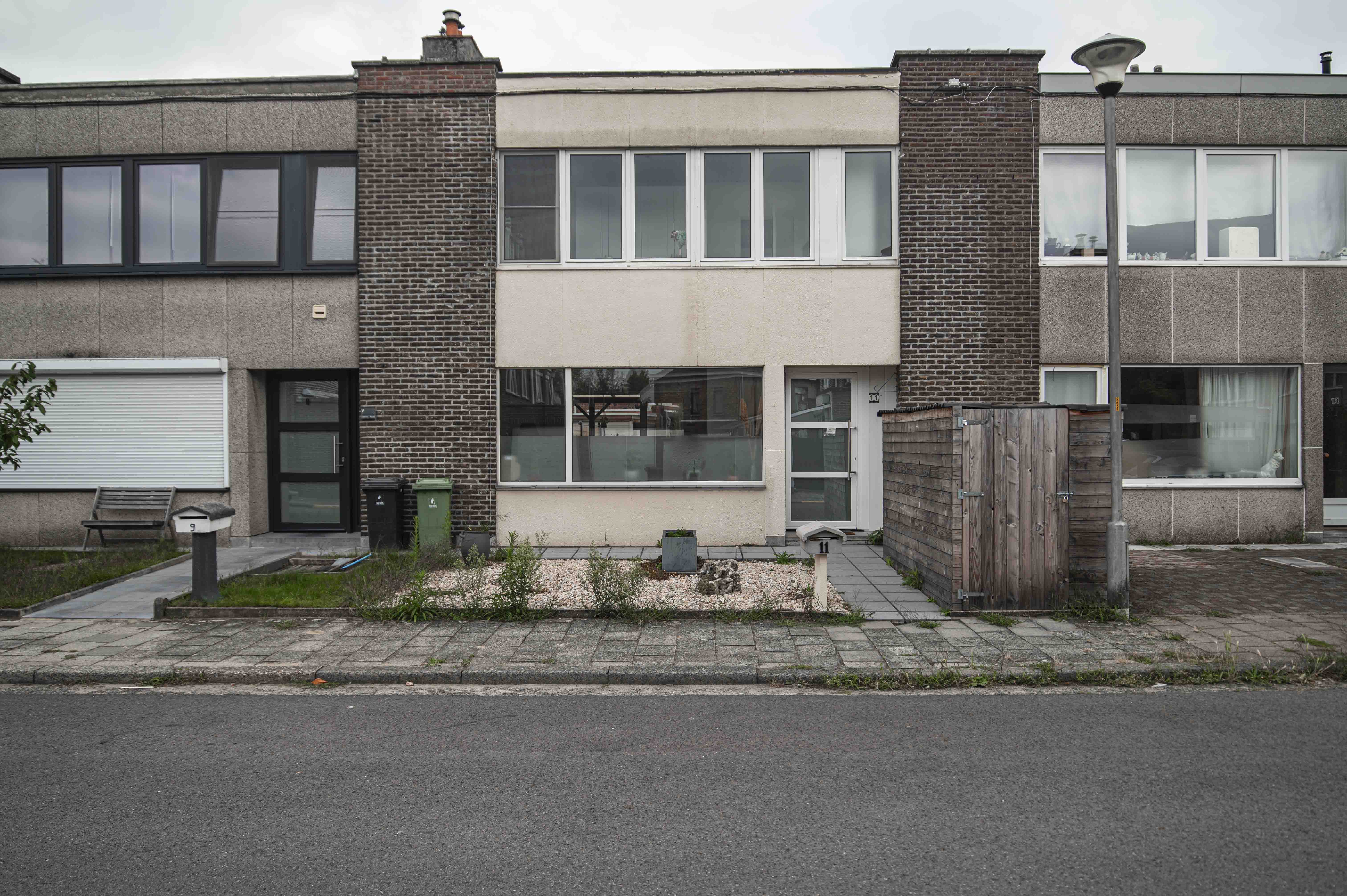 Adolf Daensstraat Gevelzicht woningen Adolf Daensstraat