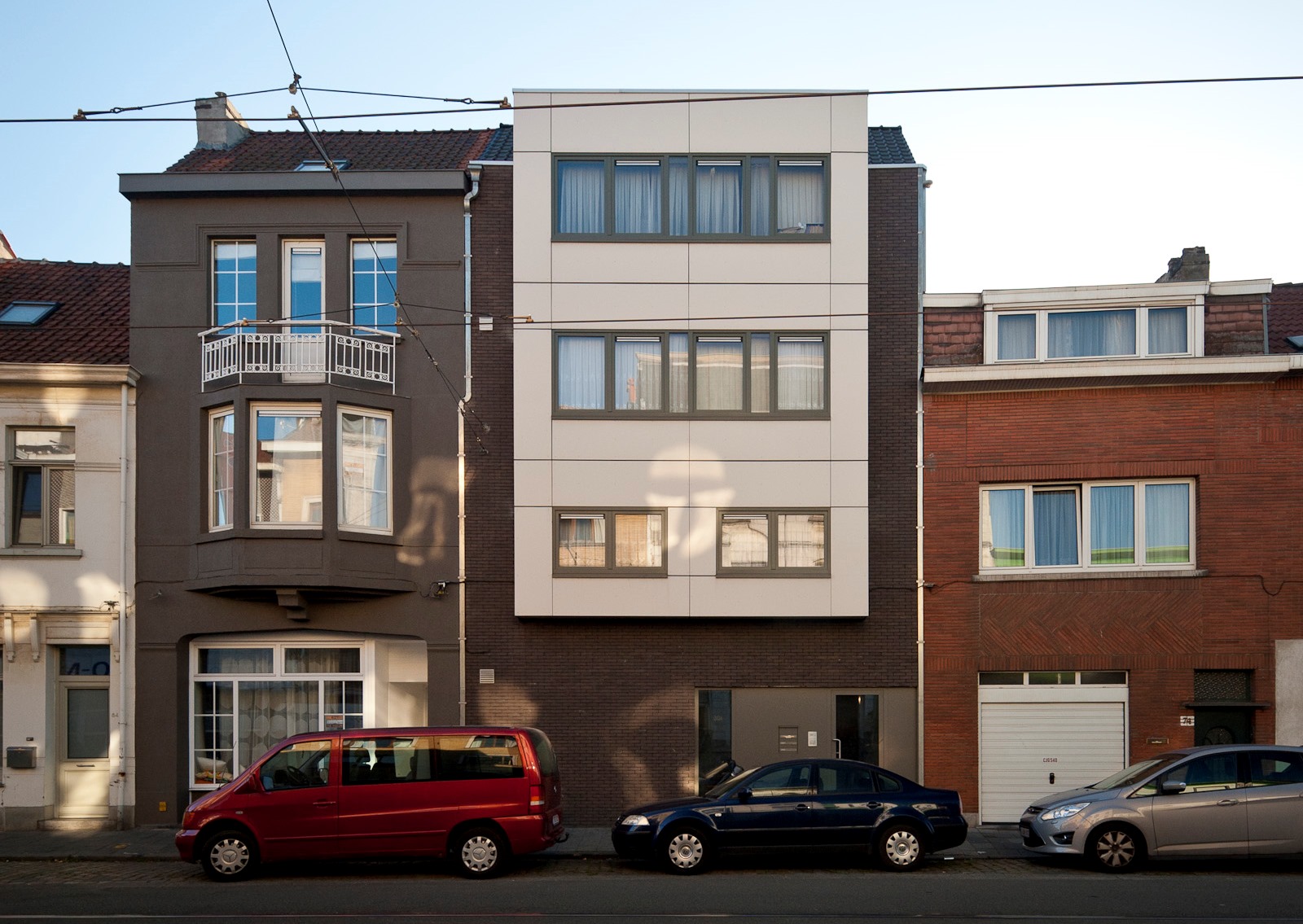 Brusselsepoortstraat 76 Gevelbeeld appartementsgebouw Brusselsepoortstraat 76