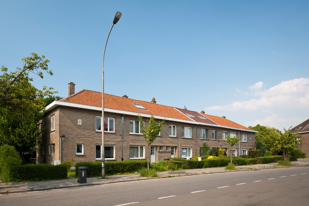 Emiel Van Swedenlaan Gevelzicht van de huizen in de Emiel Van Swedenlaan