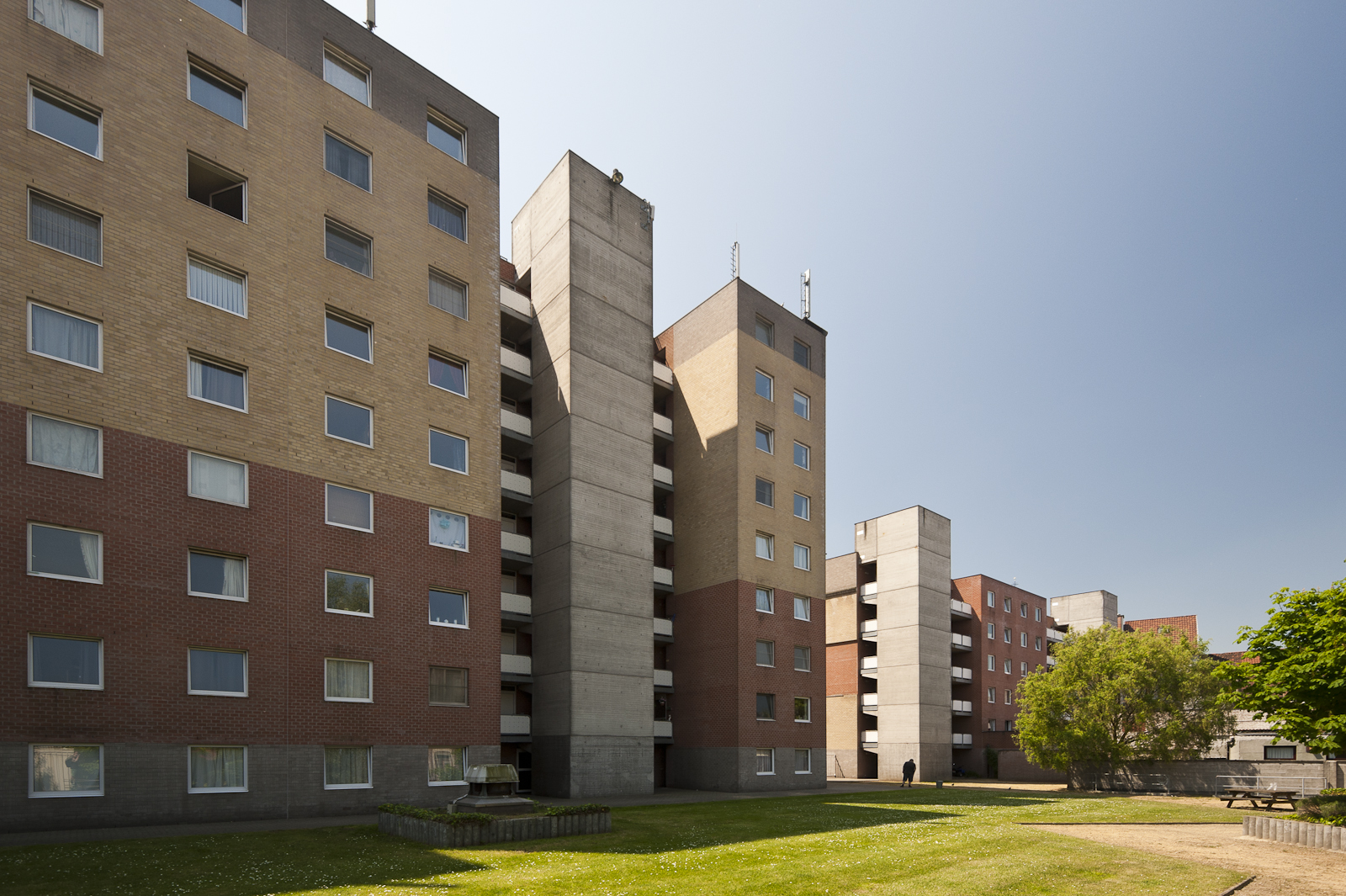 Ijkmeesterstraat Gevelzicht residentie Excelsior in de Ijkmeesterstraat