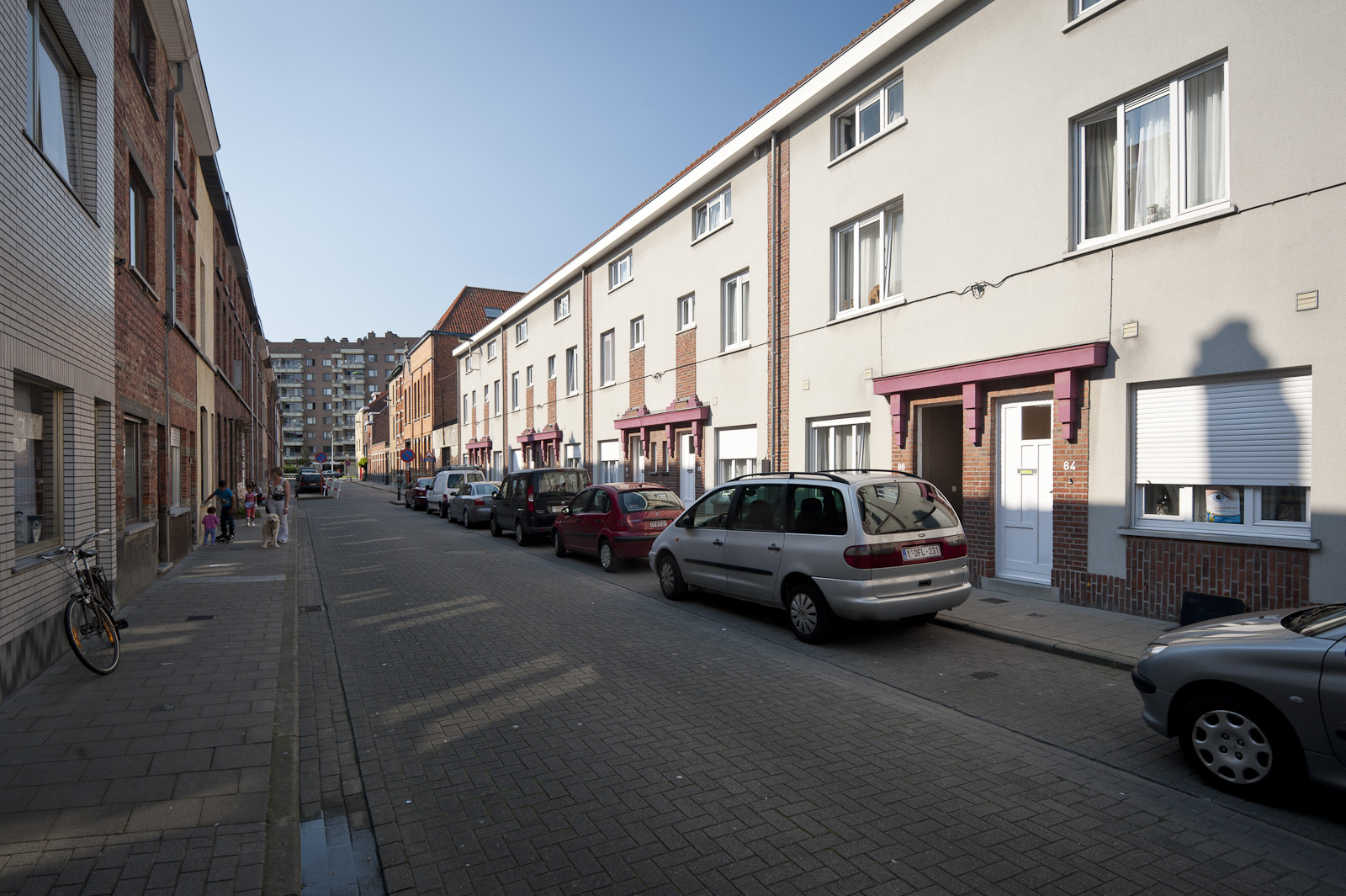 Fuchsiastraat. Gevelbeeld huizen Fuchsiastraat