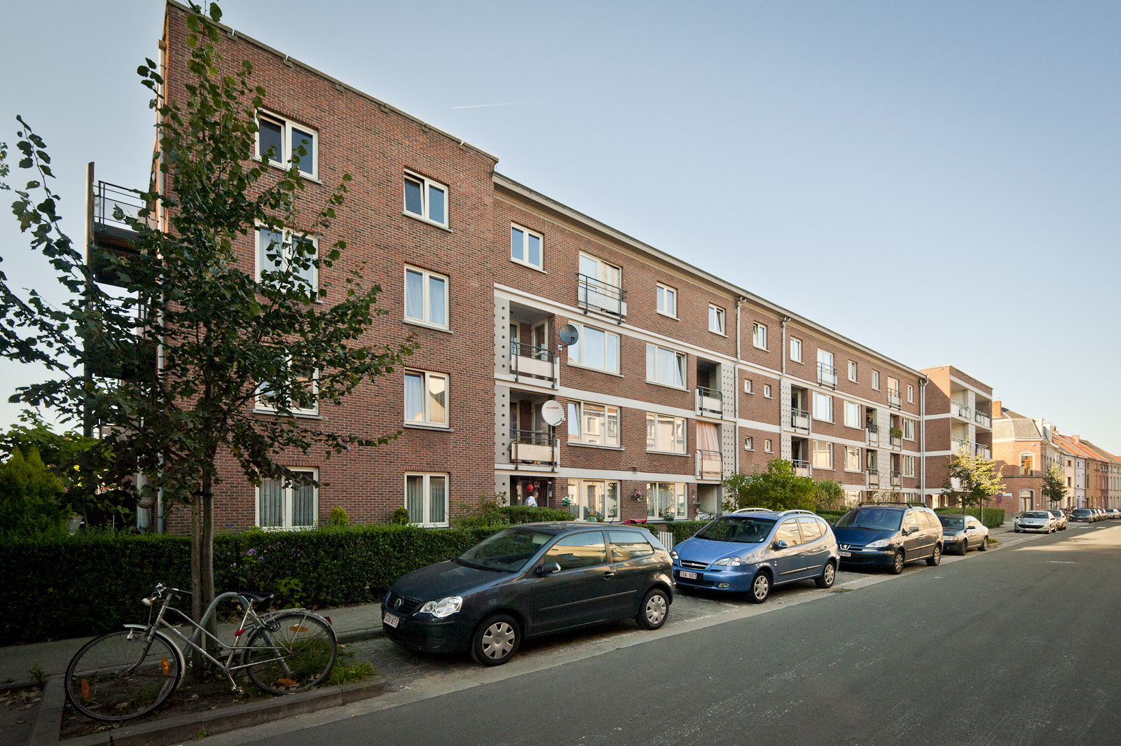 Goudvinkstraat - Siervogelstraat - Wielewaalstraat Gevelzicht appartementsgebouwen Goudvinkstraat - Siervogelstraat - Wielewaalstraat
