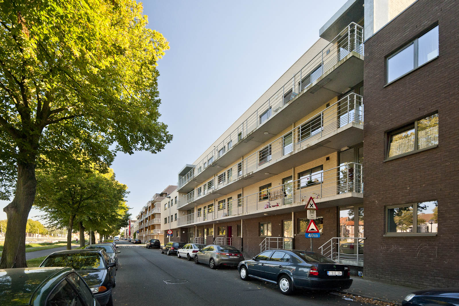 Groendreef 55 Gevelbeeld appartementsgebouw Groendreef 55