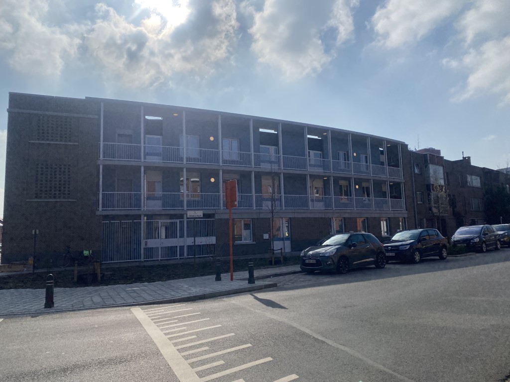 Oplevering Hoek Kikvorsstraat - Zwijnaardsesteenweg Oplevering bouwveld 1