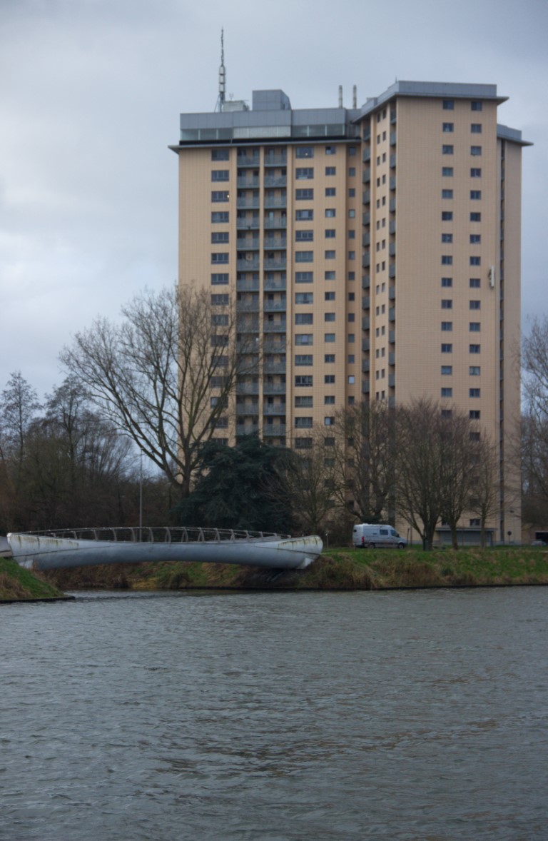 Belvédèreweg 1-305 Gevelbeeld van het gebouw Belvéderèweg 1-305