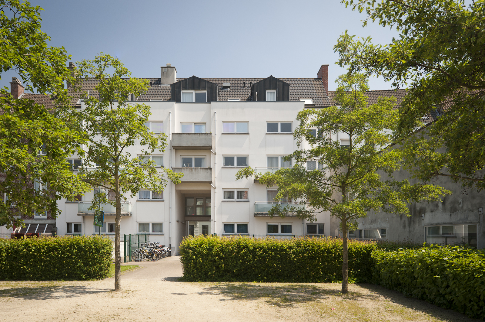 Kasteellaan 231-255 Gevelbeeld appartementsgebouw Kasteellaan 231-255