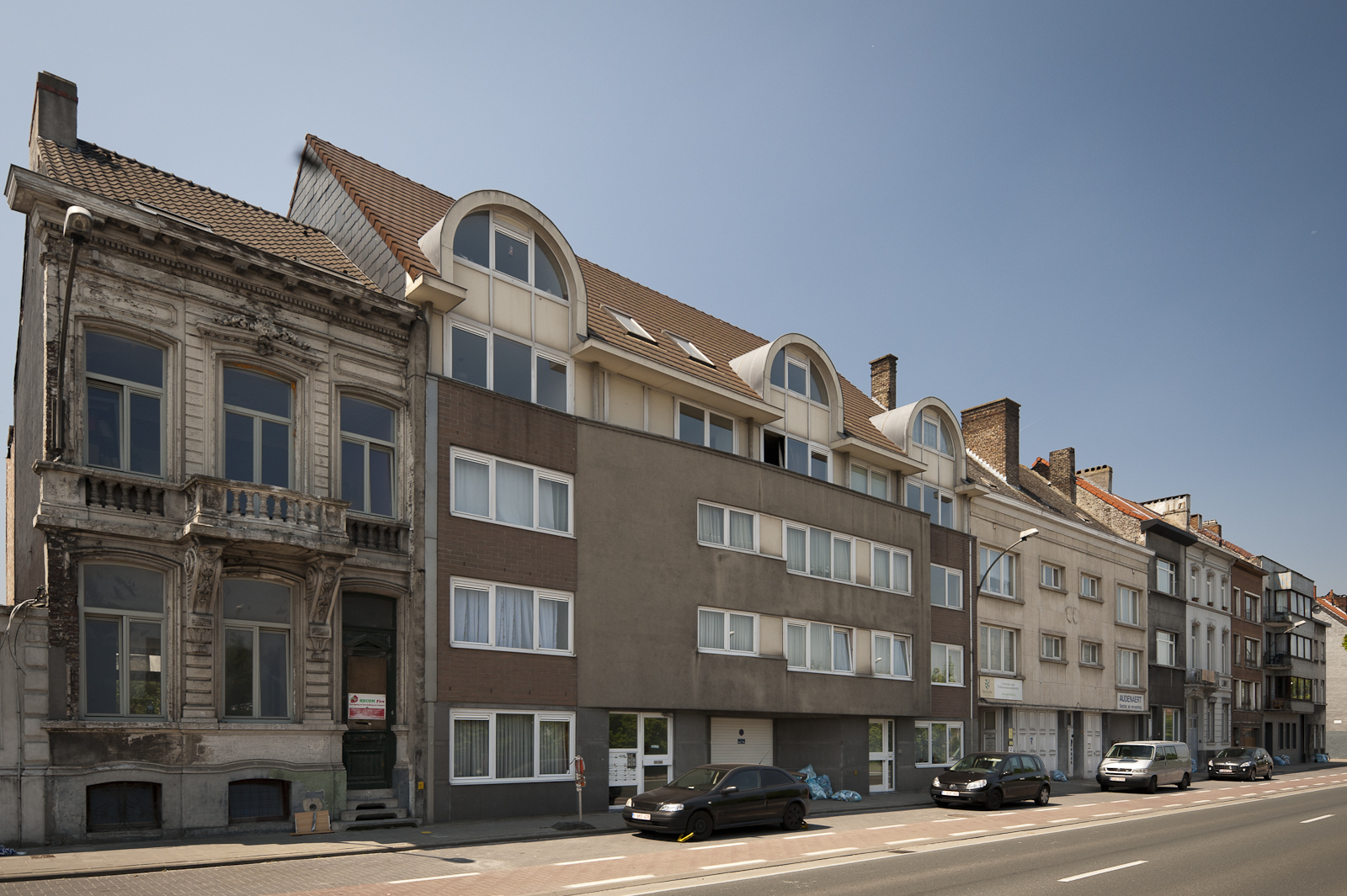 Kasteellaan 425-433 Gevelbeeld appartementsgebouw Kasteellaan 425-433