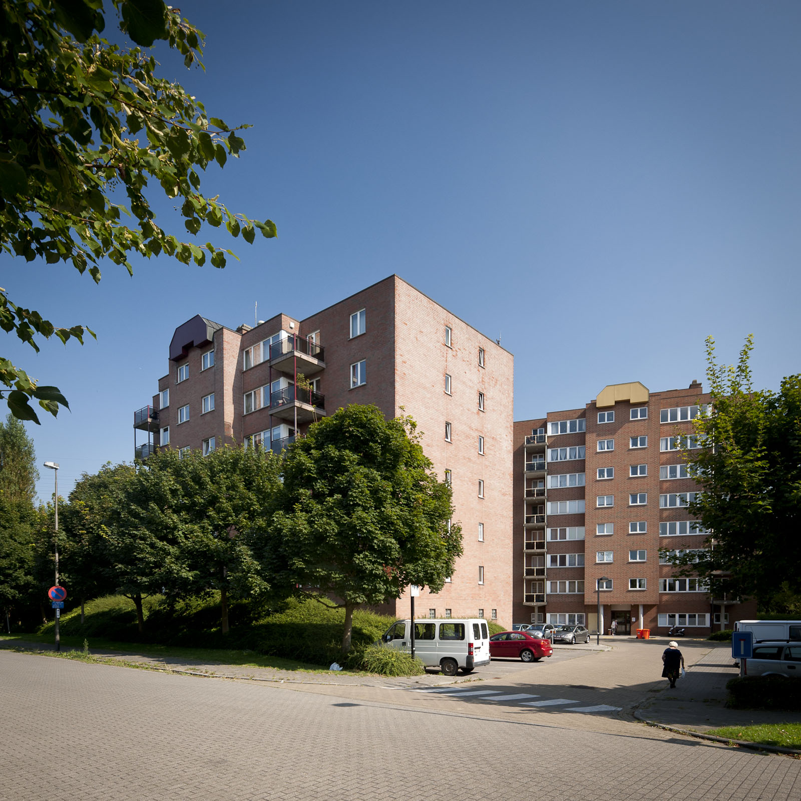 Maïsstraat Gevelzicht appartementsgebouwen Maïsstraat