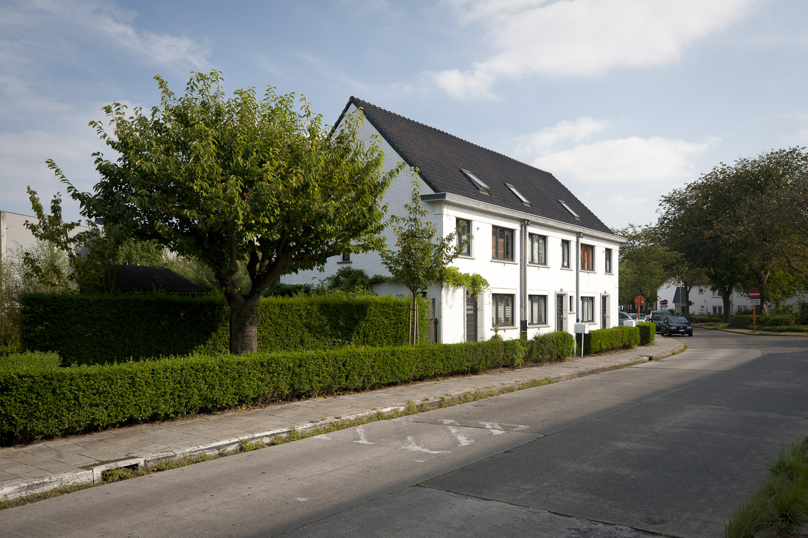 Malem huizen Gevelzicht huizen in Malem