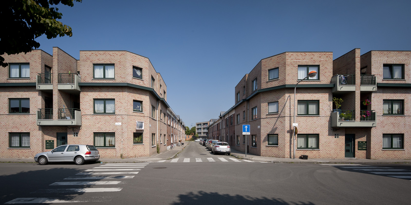 Mimosa appartementen Gevelzicht appartementen Bloemekenswijk