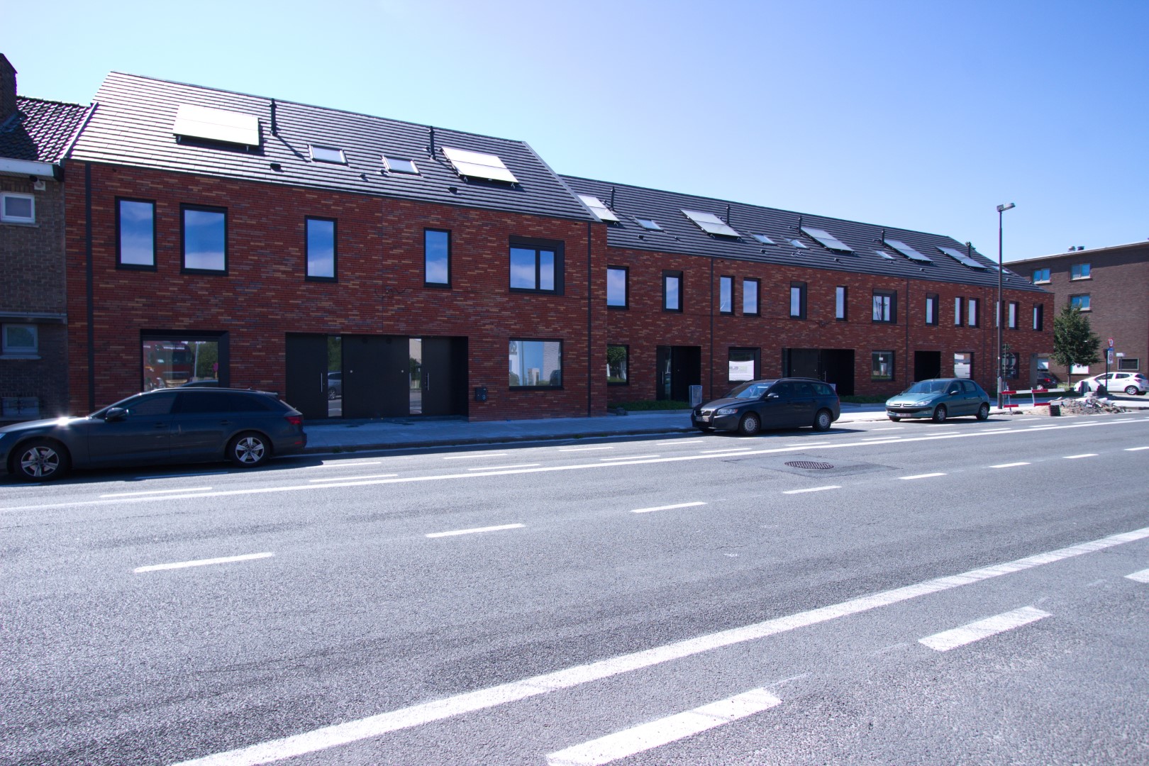 New Orleansstraat 7-19 Gevelbeeld van de huizen in de New Orleansstraat 7-19