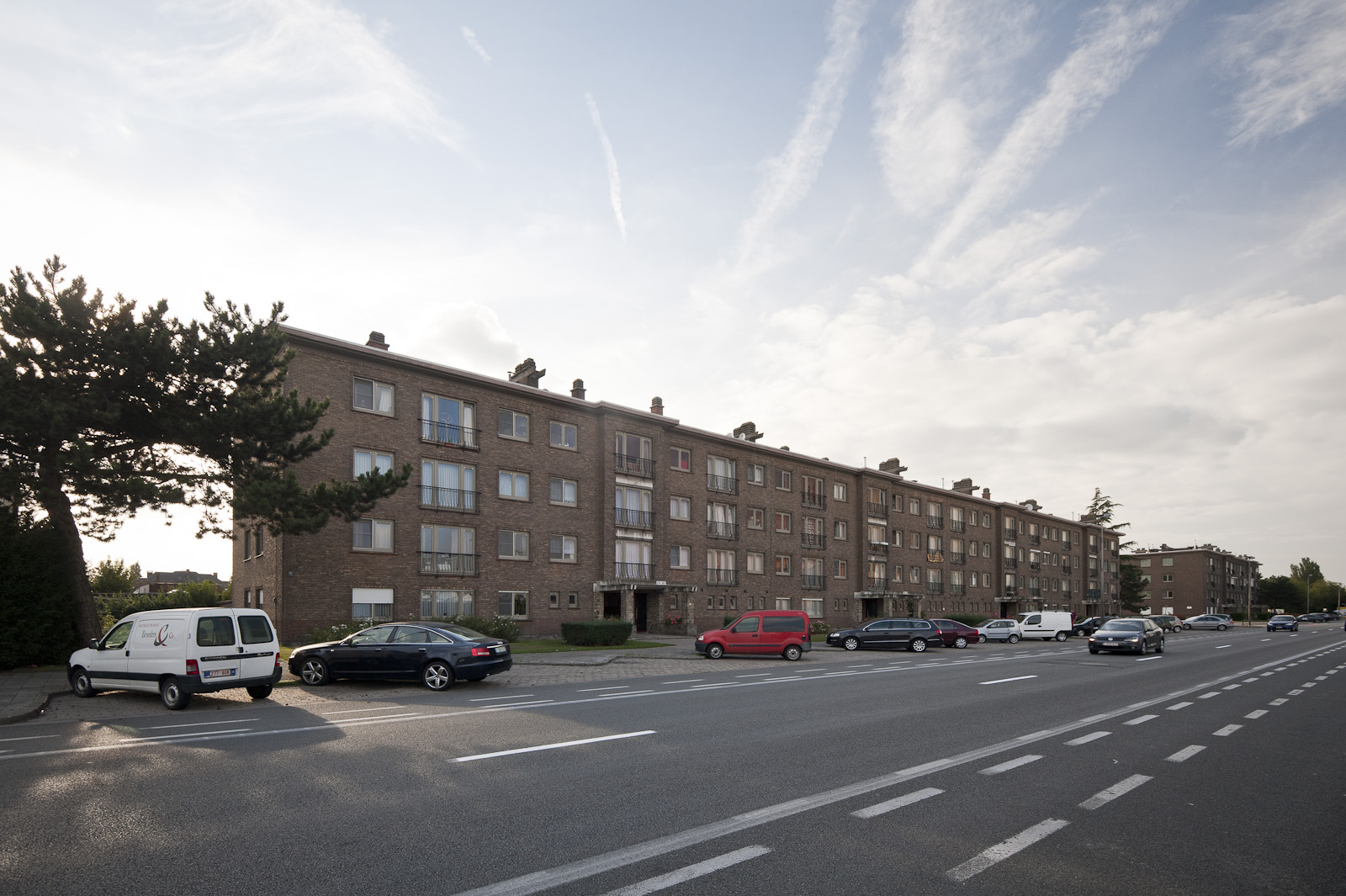 New Orleansstraat Gevelbeeld van het appartementsgebouw in de New Orleansstraat 273-391