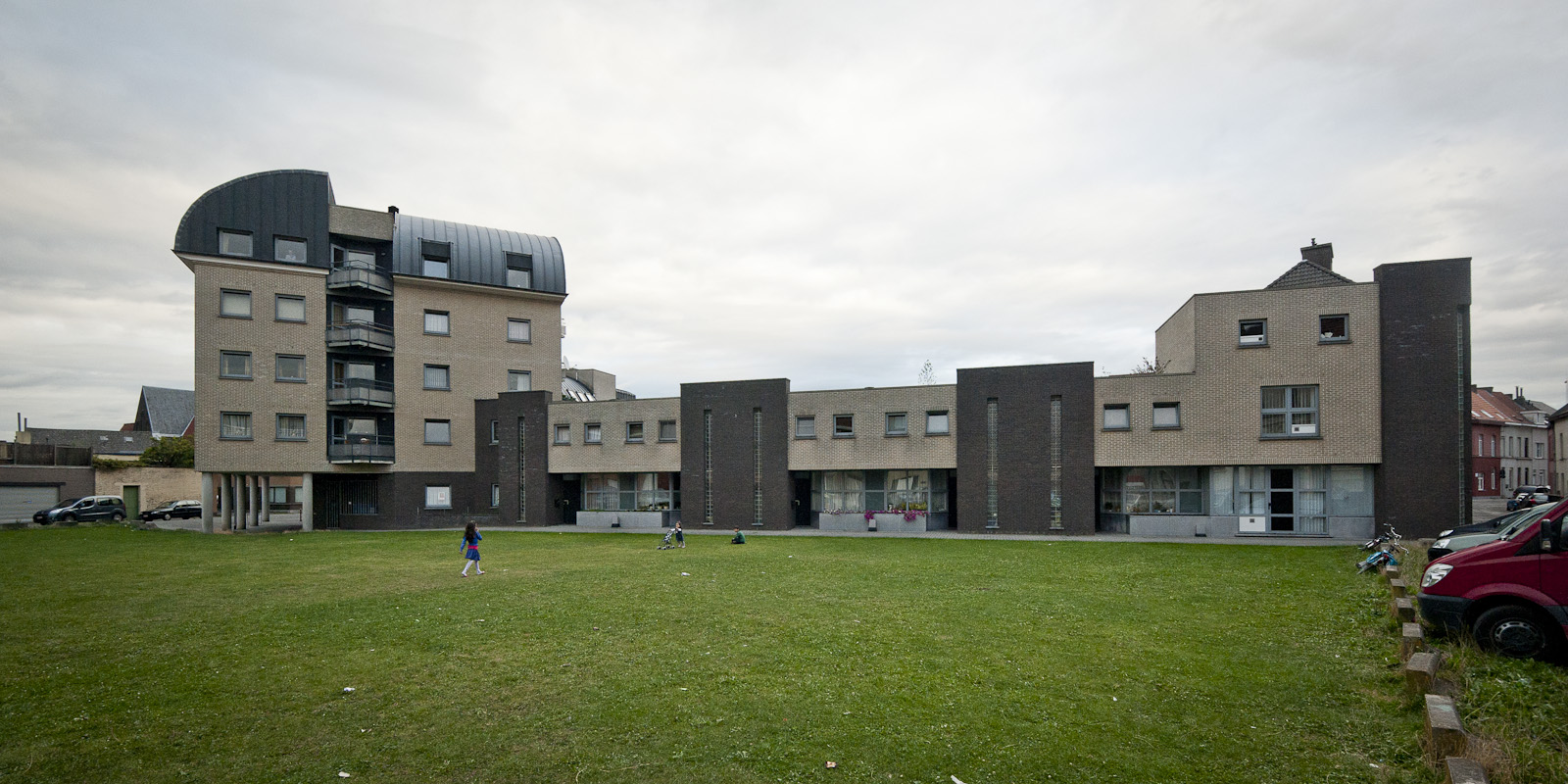 Posthoornstraat Gevelbeeld van de gebouwen in de Posthoornstraat