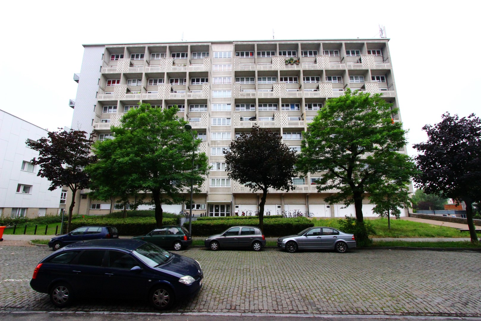 Gevelbeeld residentie Olympia in de Verpleegsterstraat
