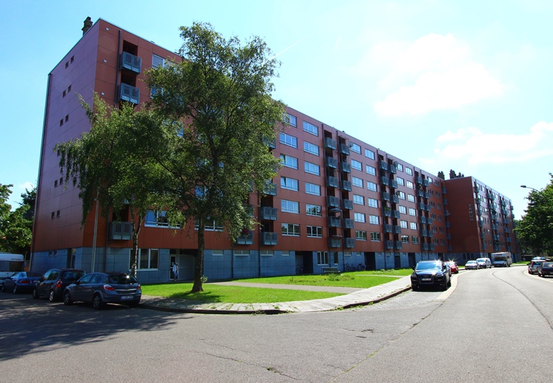 A. Vermeylenstraat - Residentie Samijn Gevelbeeld Residentie Samijn in de August Vermeylenstraat