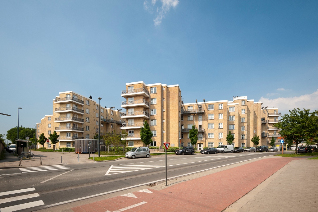 Scheldeoord Gevelbeeld gebouwencomplex Scheldeoord