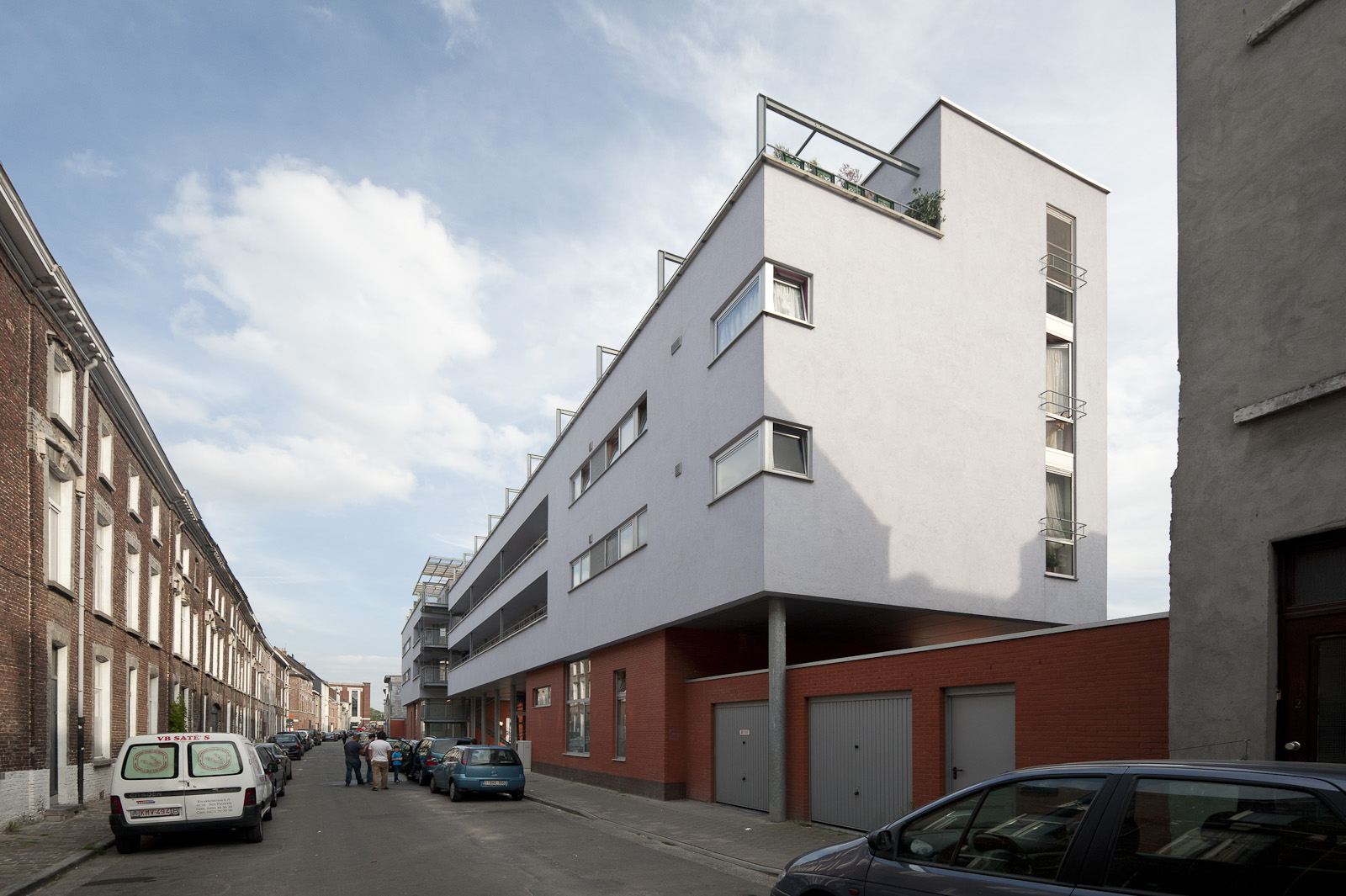 Stokerijstraat Gevelbeeld appartementsgebouw Stokerijstraat 6