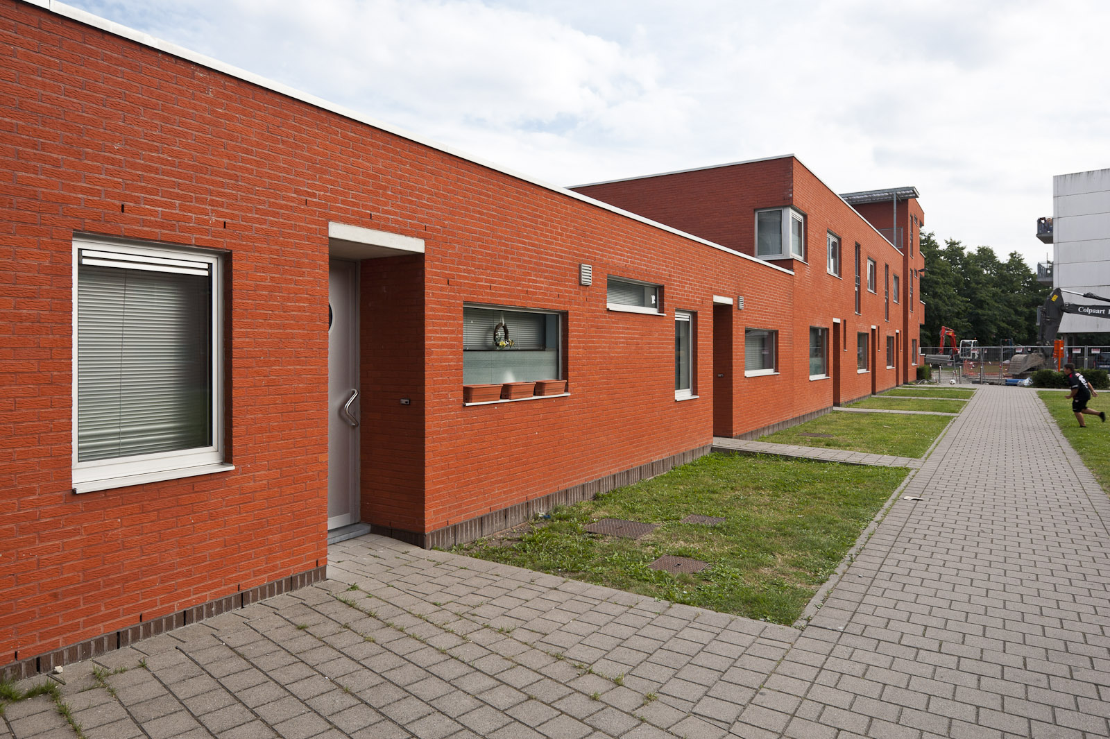 Gevelbeeld huizen in de Stokerijstraat
