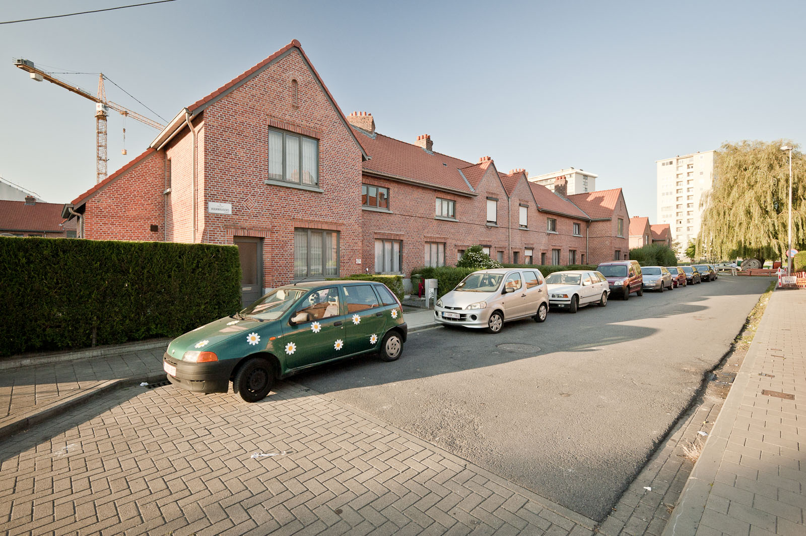 Vuurkruisersstraat Gevelbeeld huizen Vuurkruisersstraat