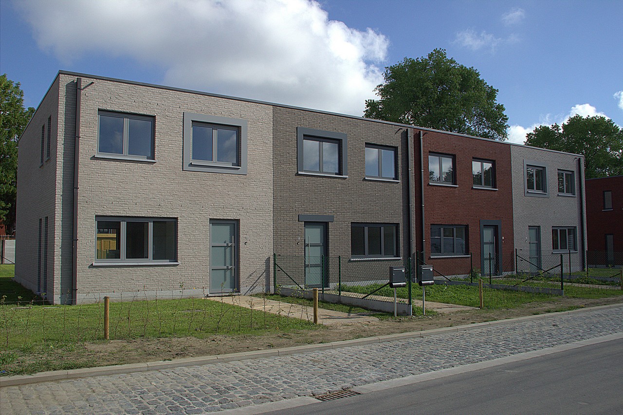 Wegelakker Gevelbeeld huizen in de Wegelakker
